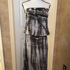 Off shoulder Tie Dye Dress